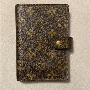 LOUIS VUITTON Monogram Small Ring Agenda